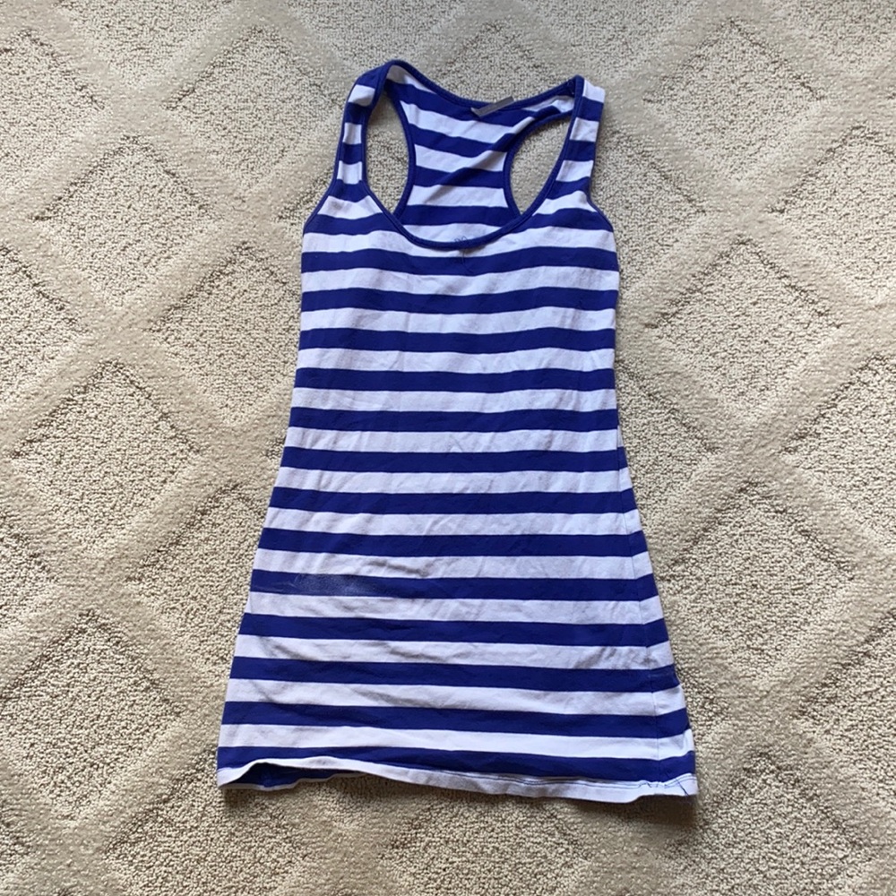 Color Thread racer back tank